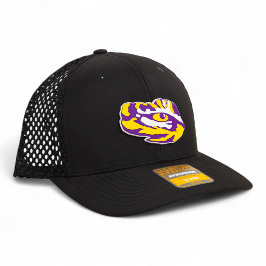 LSU Tiger Eye 3D Snapback Tilikum Trucker Hat- Black