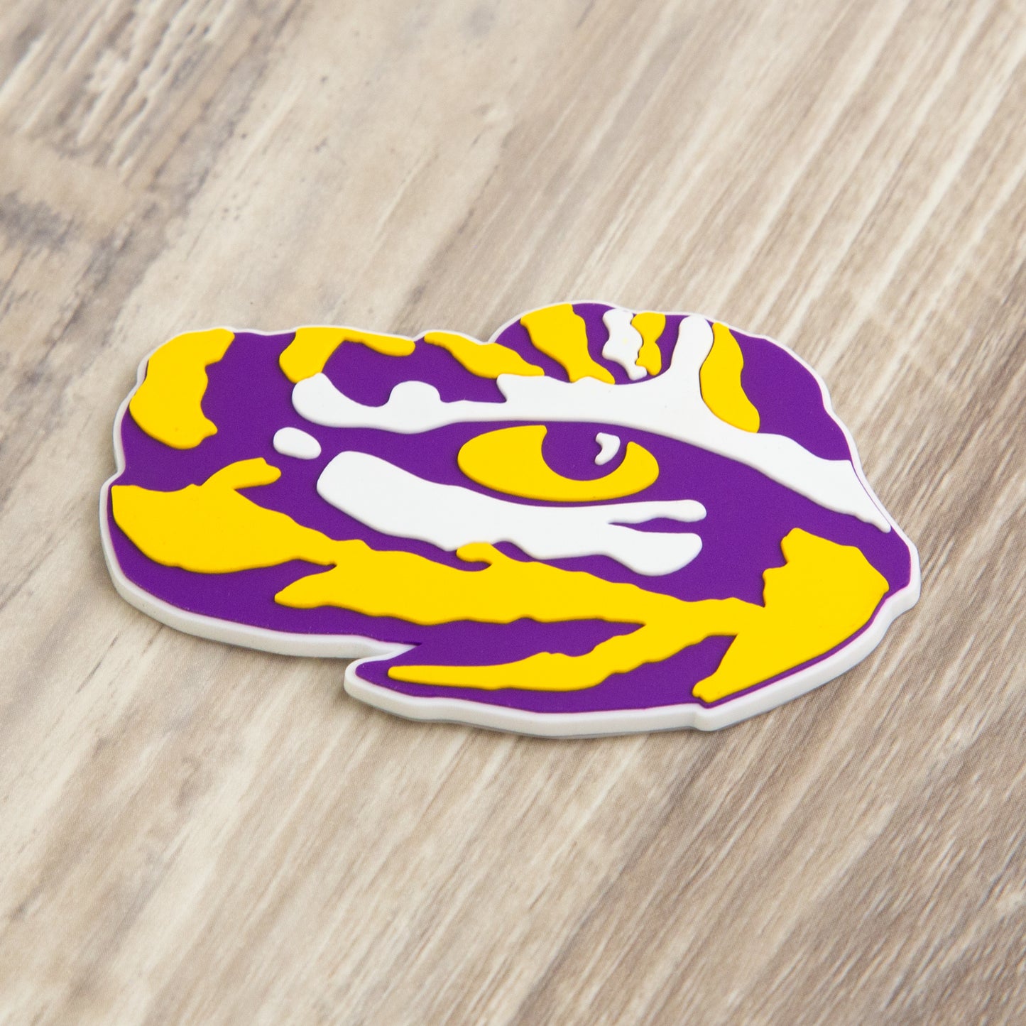 LSU Tiger Eye 3D Snapback Trucker Hat- Pink/ White