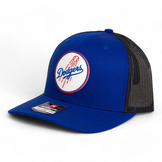 Los Angeles Dodgers 2024 World Series Snapback Trucker Hat- Royal/ Black