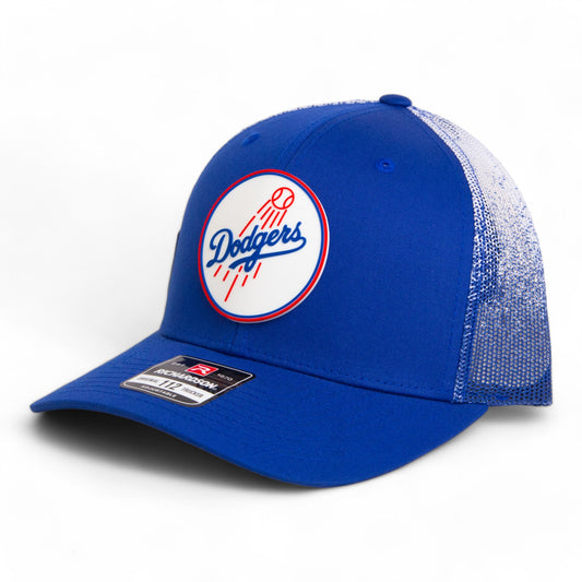 Los Angeles Dodgers 2024 World Series Snapback Trucker Hat- Royal Fade