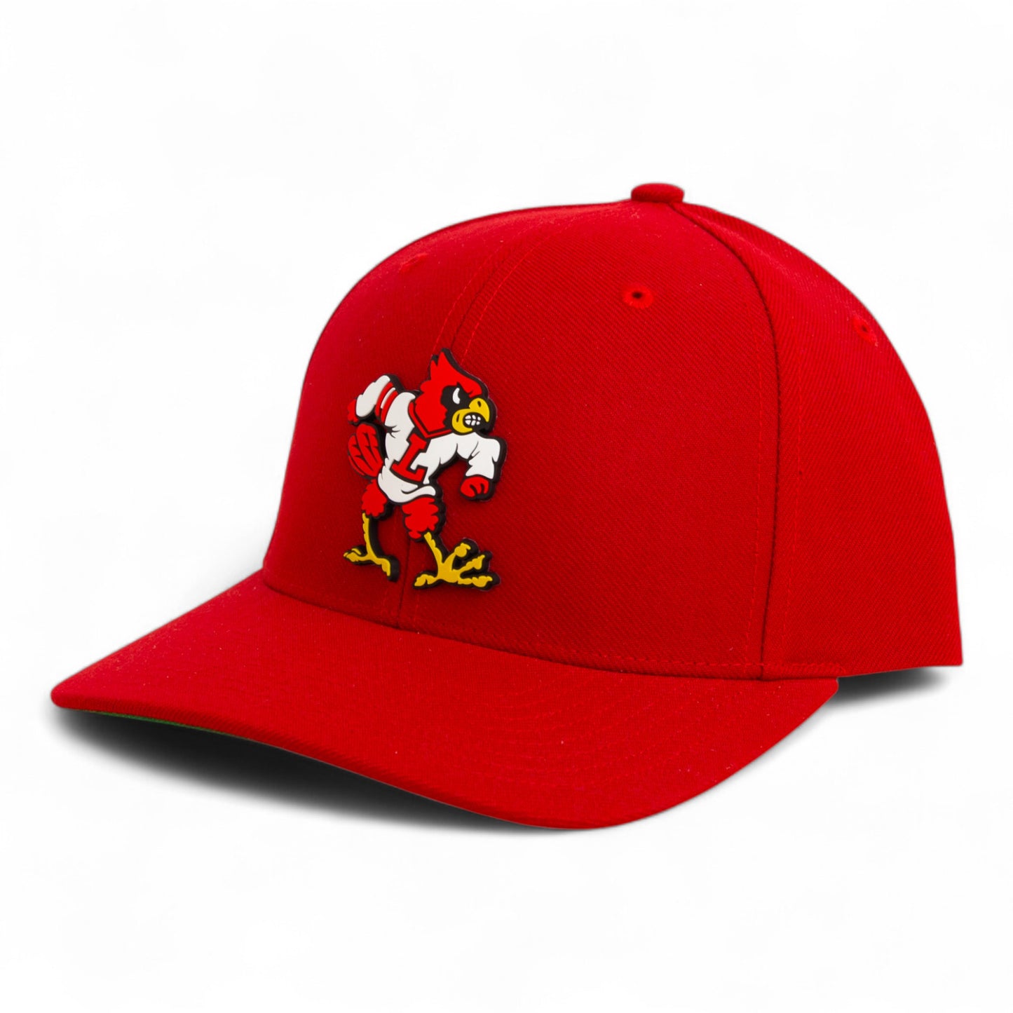 Louisville Cardinals Retro 3D Snapback Surge Trucker Hat- Red