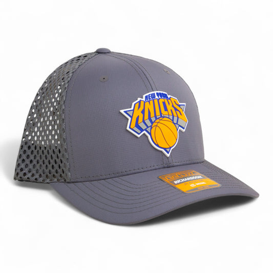 New York Knicks 3D Snapback Tilikum Trucker Hat- Charcoal