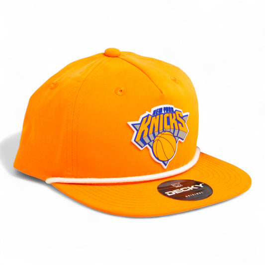 New York Knicks 3D Classic Rope Hat- Orange/ White