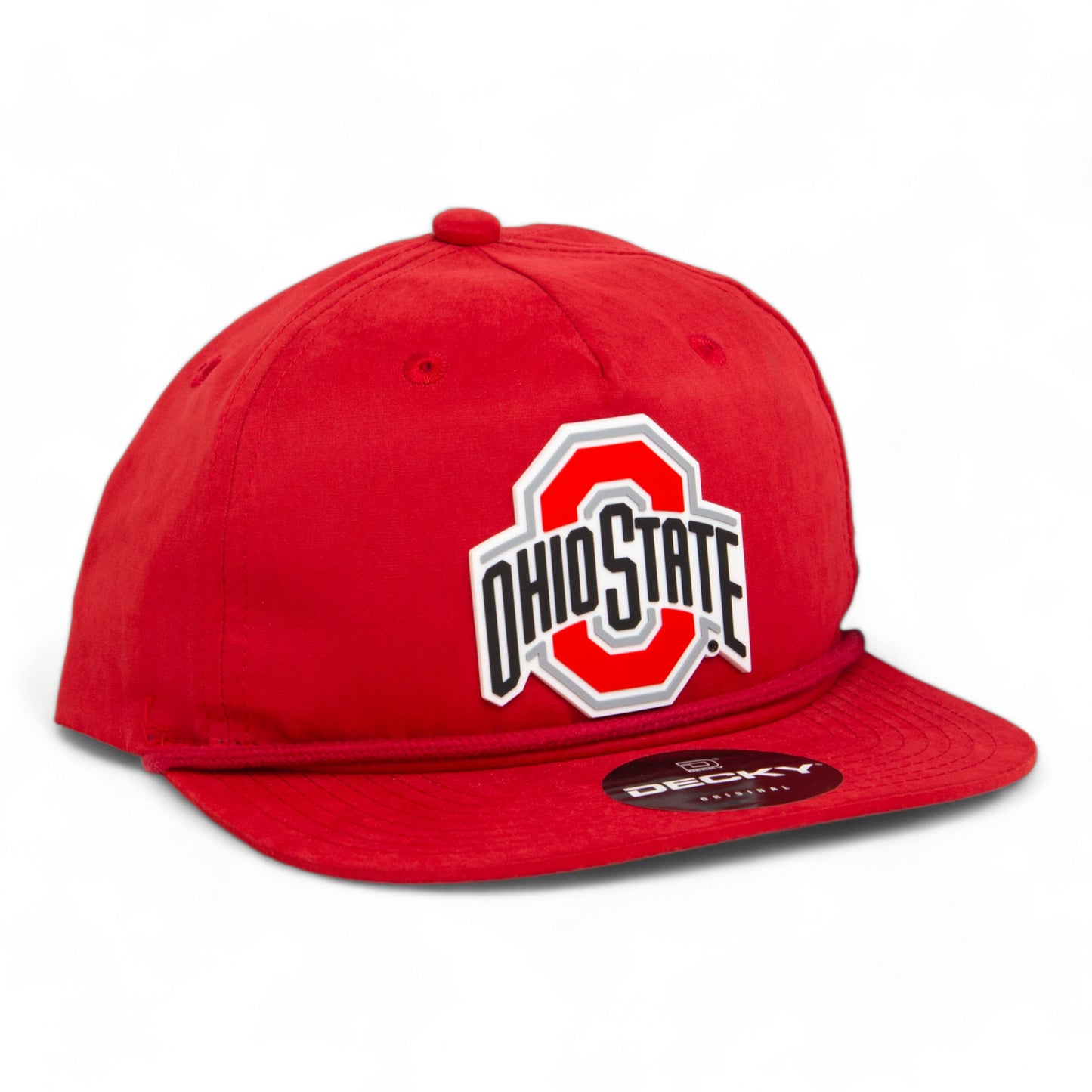 Ohio State Buckeyes 3D Classic Rope Hat- Red