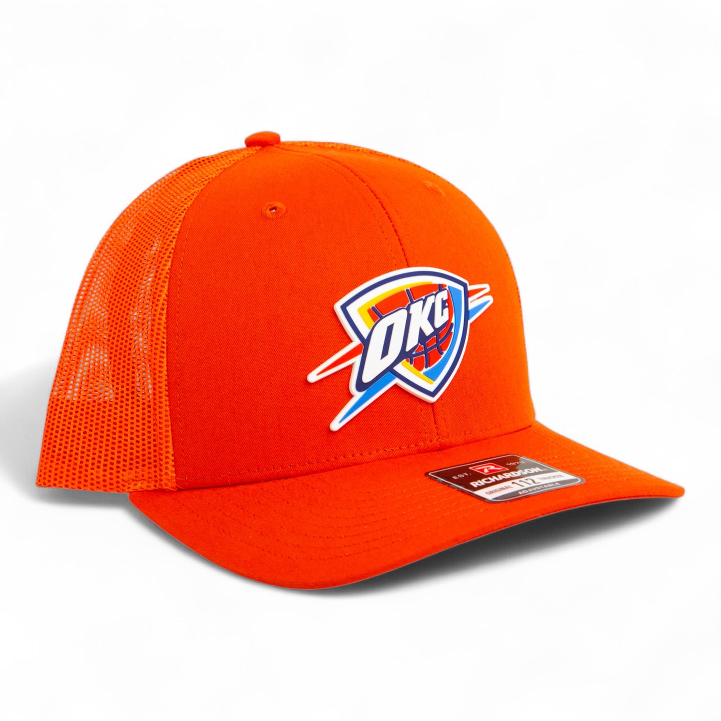Oklahoma City Thunder Snapback Trucker Hat- Orange