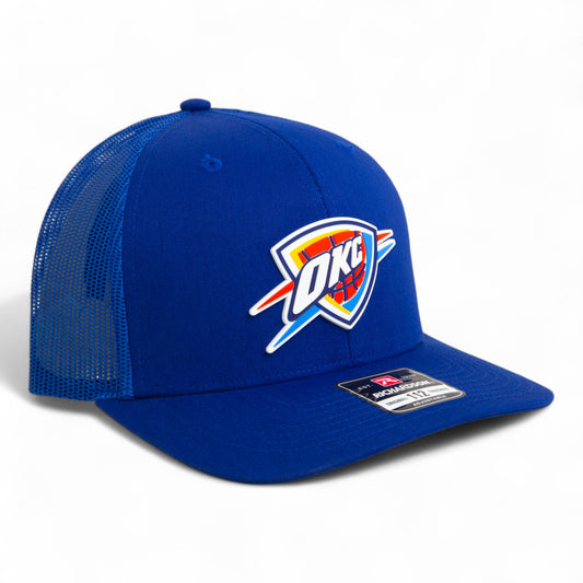 Oklahoma City Thunder Snapback Trucker Hat- Royal