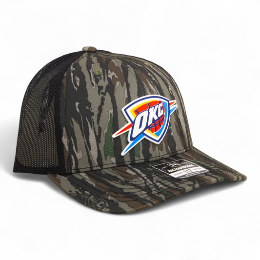Oklahoma City Thunder Snapback Trucker Hat- Realtree Original/ Black