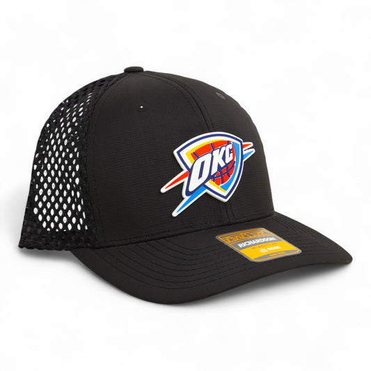 Oklahoma City Thunder 3D Snapback Tilikum Trucker Hat- Black