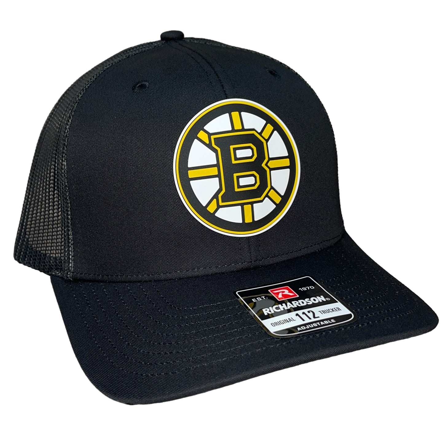 Boston Bruins 3D Snapback Trucker Hat- Black - Ten Gallon Hat Co.