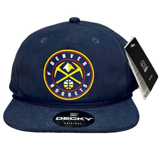 Denver Nuggets 3D Classic Rope Hat- Navy - Ten Gallon Hat Co.