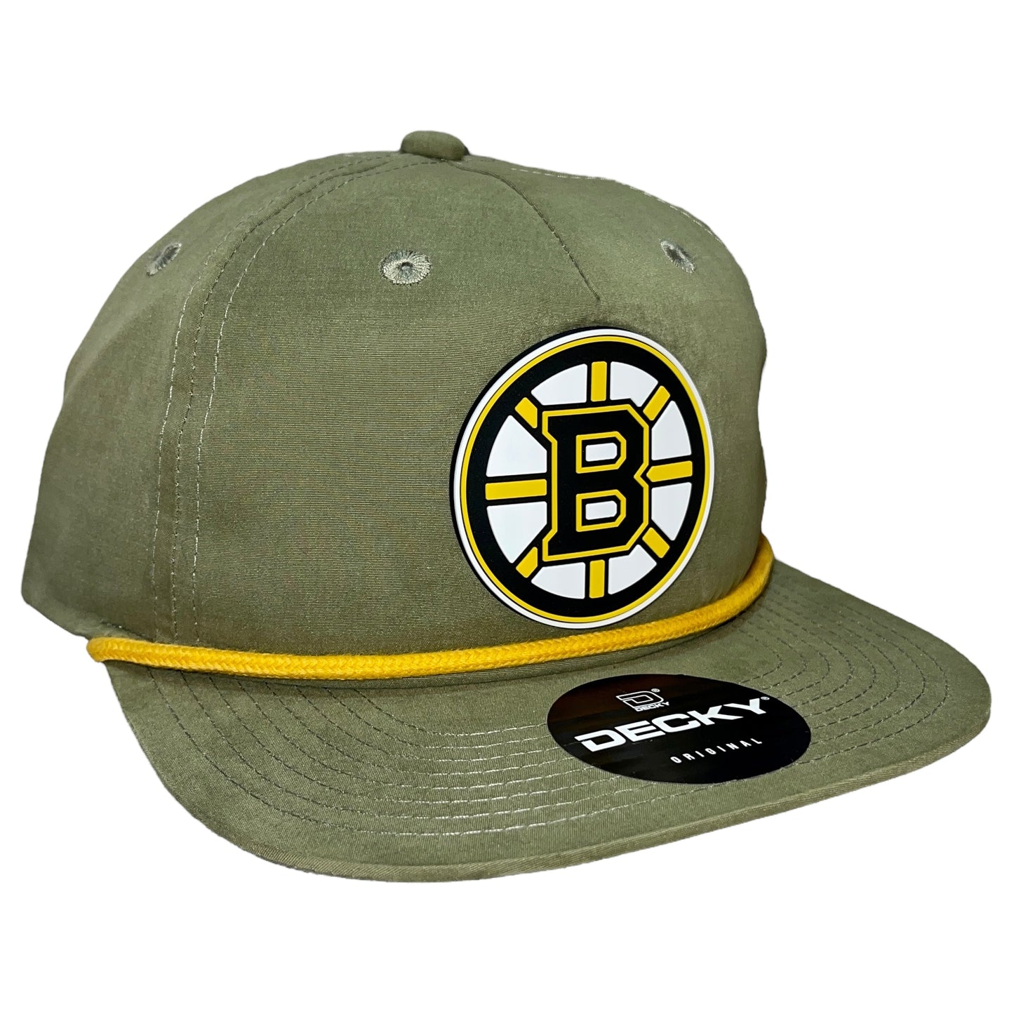 Boston Bruins 3D Classic Rope Hat- Loden/ Amber - Ten Gallon Hat Co.