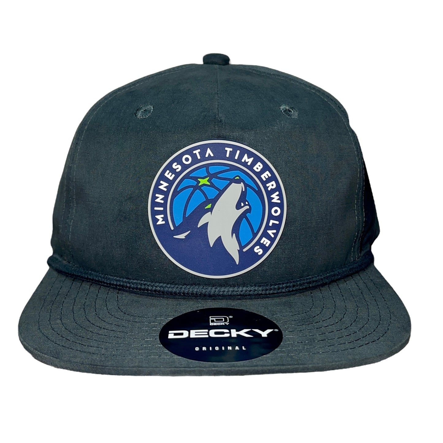 Minnesota Timberwolves 3D Classic Rope Hat- Charcoal - Ten Gallon Hat Co.