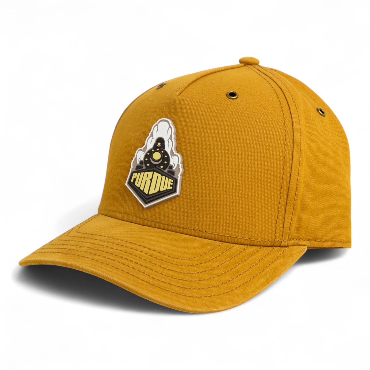 Purdue Boilermaker Special 3D Snapback Canvas Hat- Wheat