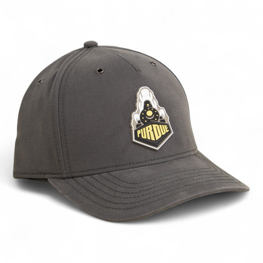 Purdue Boilermaker Special 3D Snapback Canvas Hat- Charcoal