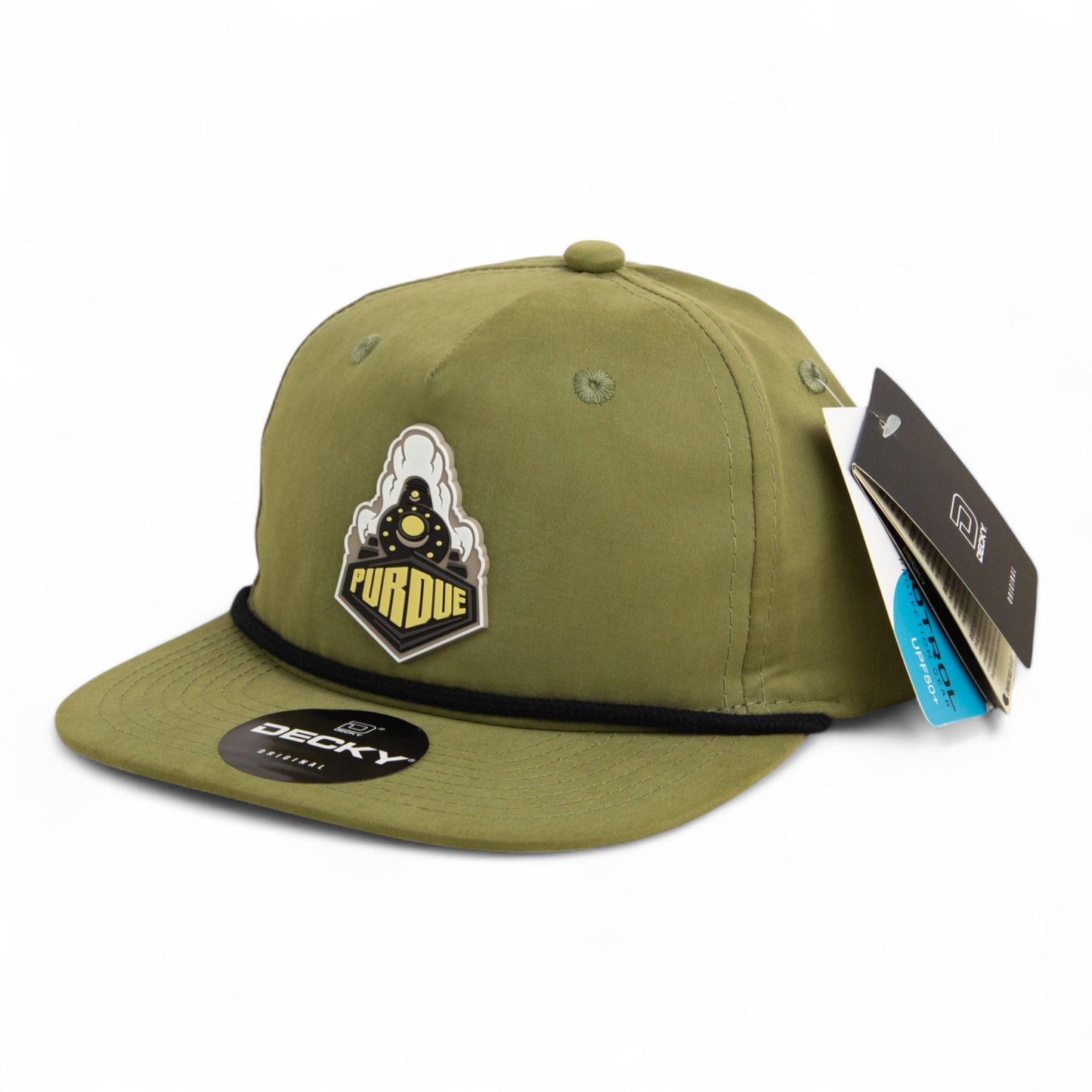 Purdue Boilermaker Special 3D Classic Rope Hat- Loden/ Black