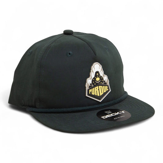 Purdue Boilermaker Special 3D Classic Rope Hat- Charcoal