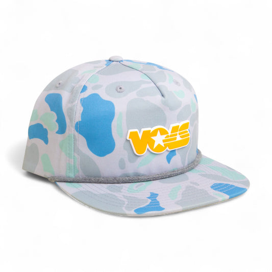 Tennessee Volunteers Retro VOLS Star Orange 3D Umpqua Rope Hat- Saltwater Duck Camo/ Charcoal