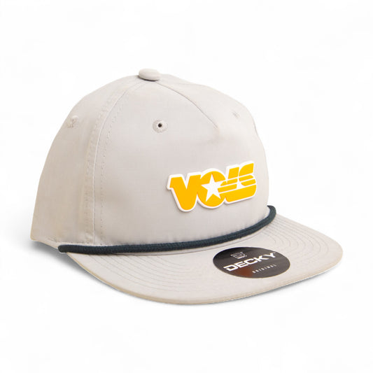 Tennessee Volunteers Retro VOLS Star Orange 3D Classic Rope Hat- Grey/ Charcoal