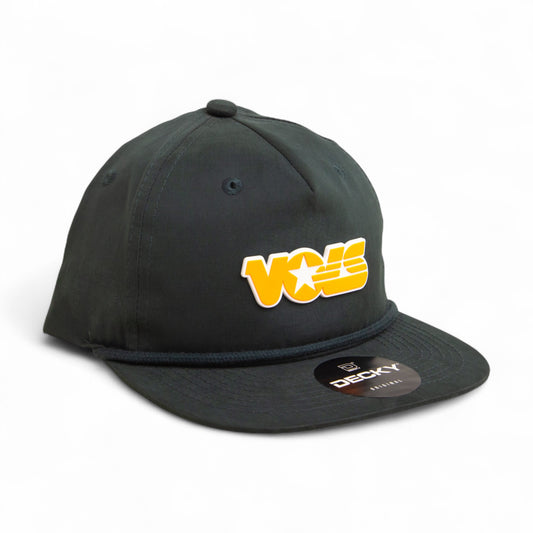 Tennessee Volunteers Retro VOLS Star Orange 3D Classic Rope Hat- Charcoal