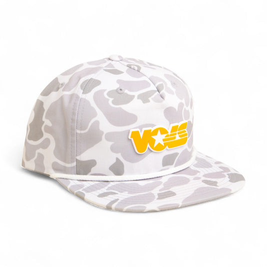 Tennessee Volunteers Retro VOLS Star Orange 3D Umpqua Rope Hat- Blizzard Duck Camo/ White