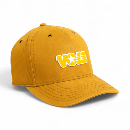 Tennessee Volunteers Retro VOLS Star Orange 3D Snapback Canvas Hat- Wheat