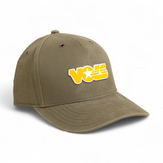 Tennessee Volunteers Retro VOLS Star Orange 3D Snapback Canvas Hat- Olive