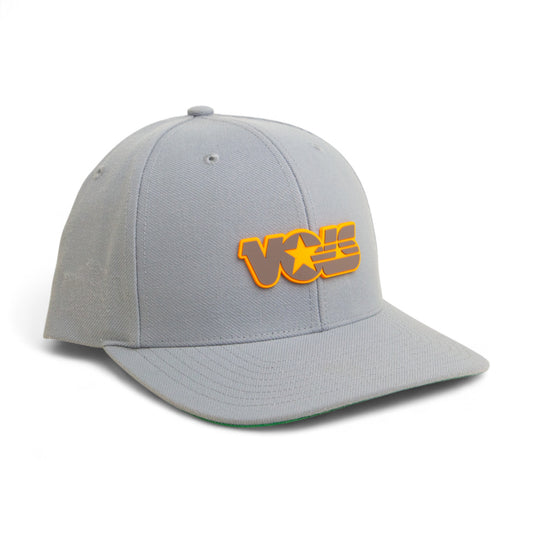 Tennessee Volunteers Retro VOLS Star Charcoal 3D Snapback Surge Trucker Hat- Grey