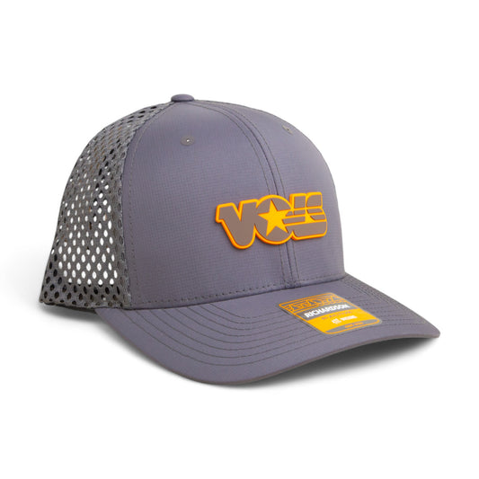 Tennessee Volunteers Retro VOLS Star Charcoal 3D Snapback Tilikum Trucker Hat- Charcoal
