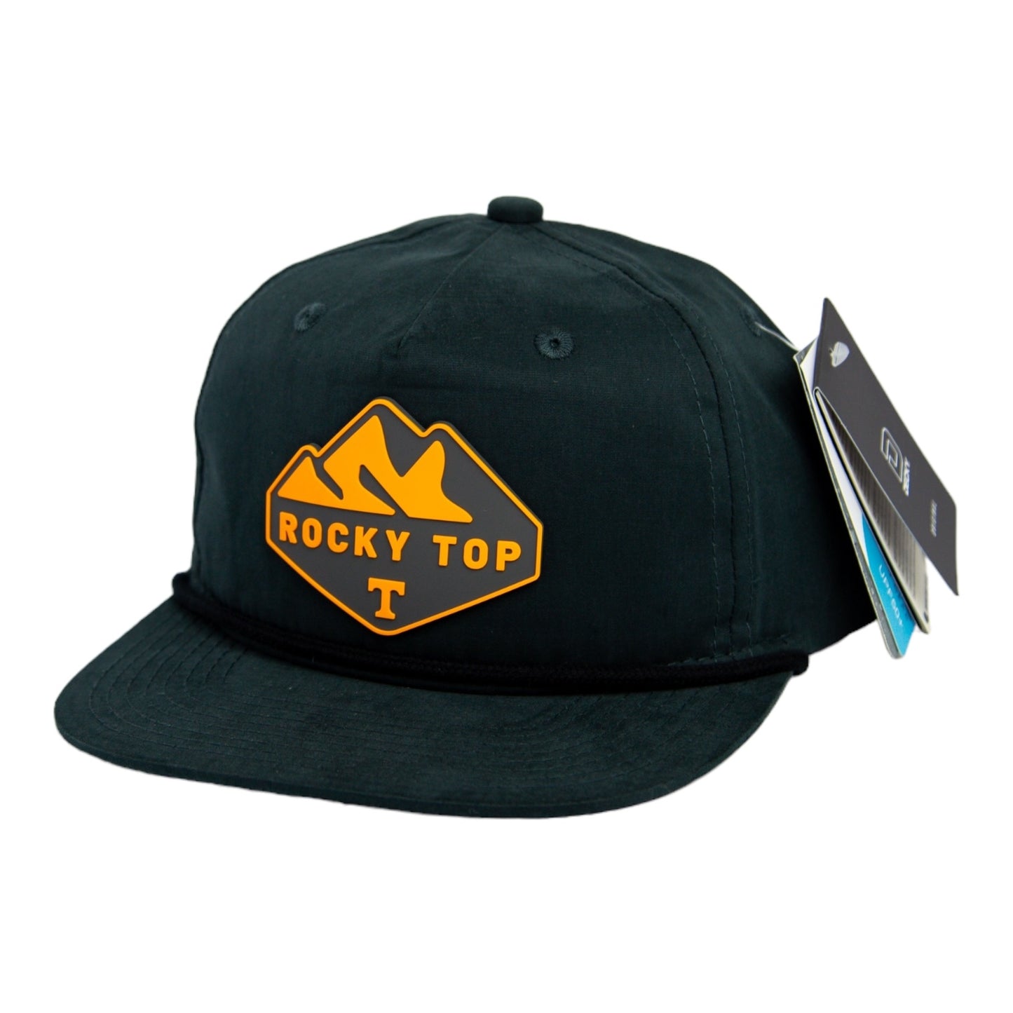 Tennessee Volunteers 2024 Men's College World Series 3D Classic Rope Hat- Charcoal/ Black