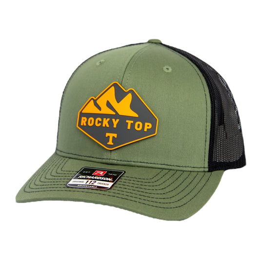 Tennessee Volunteers 2024 Men's College World Series 3D Snapback Trucker Hat- Loden/ Black