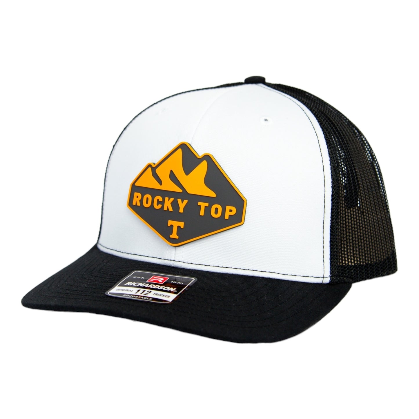 Tennessee Volunteers 2024 Men's College World Series 3D Snapback Trucker Hat- White/ Black