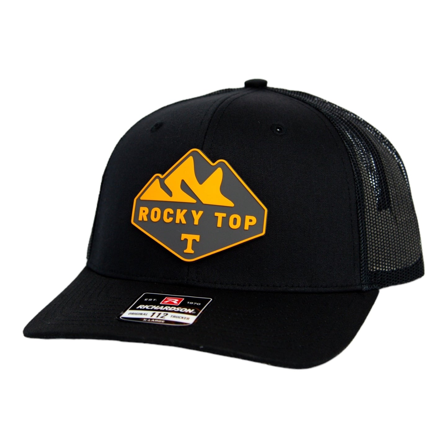 Tennessee Volunteers 2024 Men's College World Series 3D Snapback Trucker Hat- Black