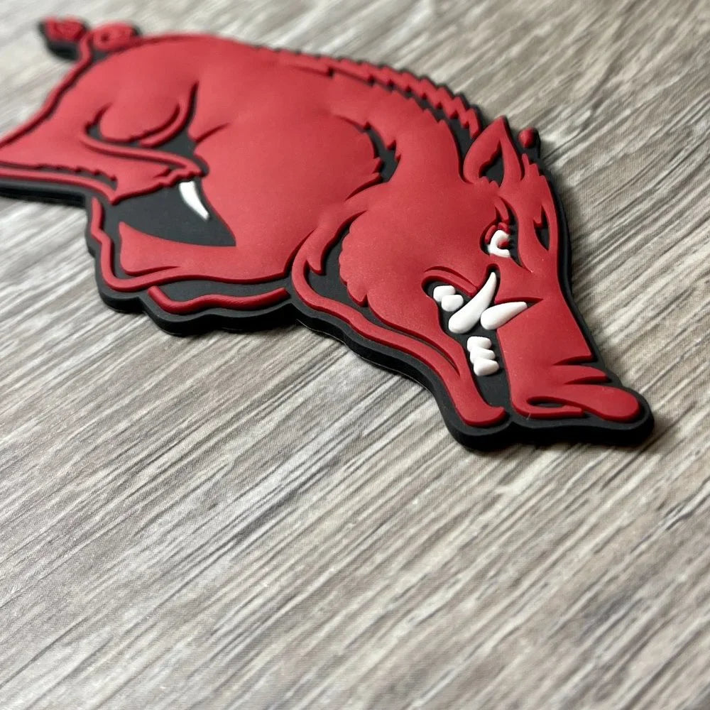 Arkansas Razorbacks Classic 3D Duck Camo Rope Hat- Blackout