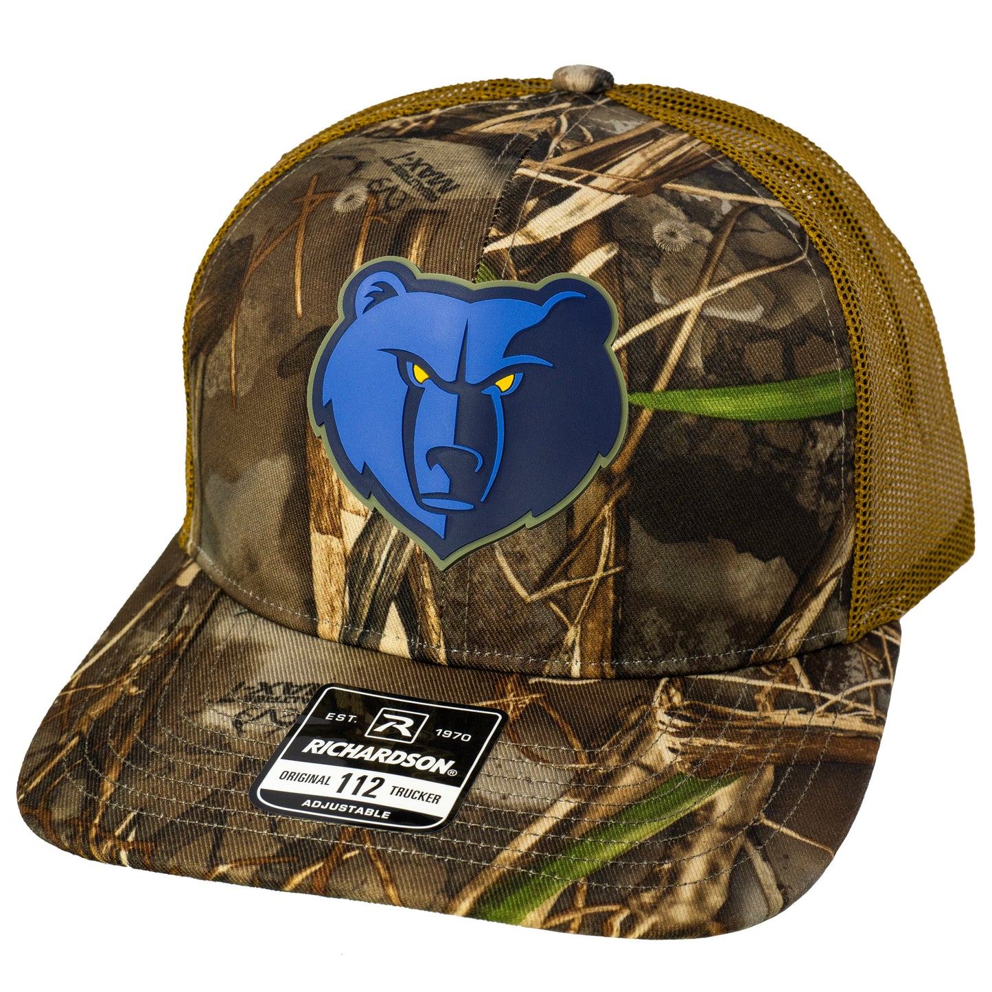 Memphis Grizzlies 3D Patterned Snapback Trucker Hat- Realtree Max-7/ Buck - Ten Gallon Hat Co.
