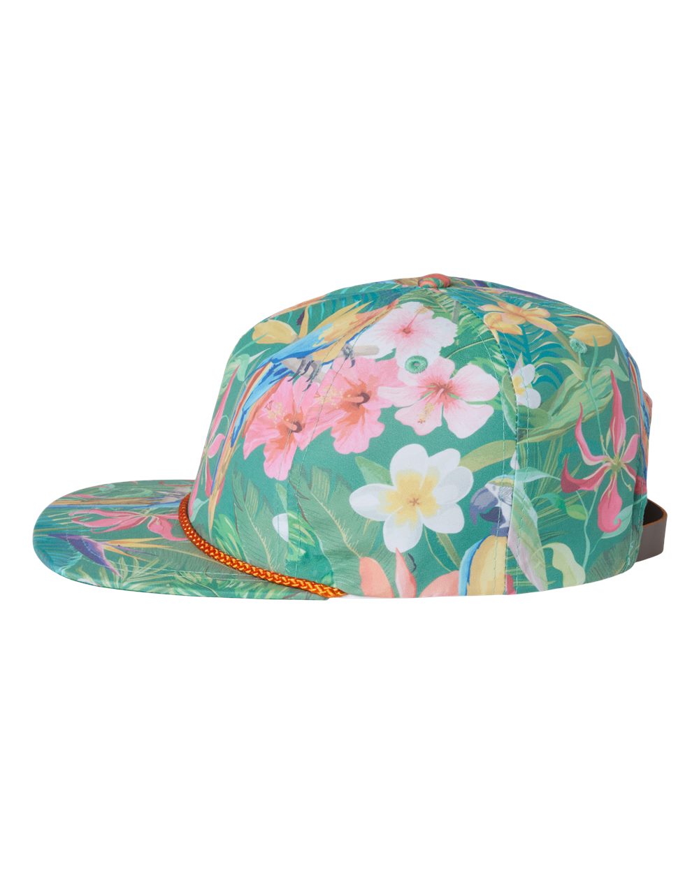 Titty Bells 3D Aloha Rope Cap- Hawai'in Rainforest - Ten Gallon Hat Co.