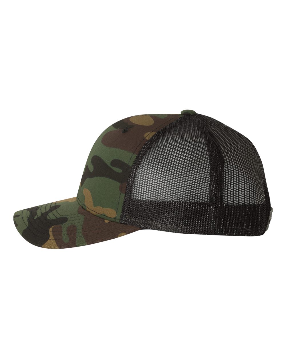 Chicago Bulls 3D YP Snapback Trucker Hat- Army Camo/ Black - Ten Gallon Hat Co.