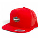 2025 March Madness Final Four 3D YP Snapback Flat Bill Trucker Hat- Red