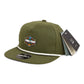 2025 March Madness Final Four 3D Classic Rope Hat- Olive/ White