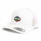 2025 March Madness Final Four 3D YP Snapback Trucker Hat- White