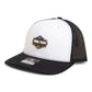 2025 March Madness Final Four 3D Snapback Trucker Hat- White/ Black