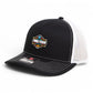 2025 March Madness Final Four 3D Snapback Trucker Hat- Black/ White