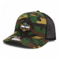 2025 March Madness Final Four 3D Snapback Trucker Hat- Army Camo/ Black
