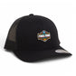 2025 March Madness Final Four 3D YP Snapback Trucker Hat- Black