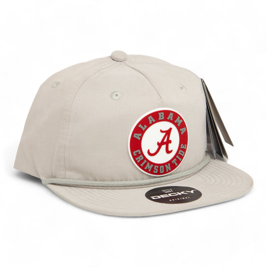 Alabama Crimson Tide 3D Classic Rope Hat- Grey