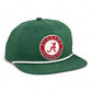 Alabama Crimson Tide 3D Classic Rope Hat- Forest/ White