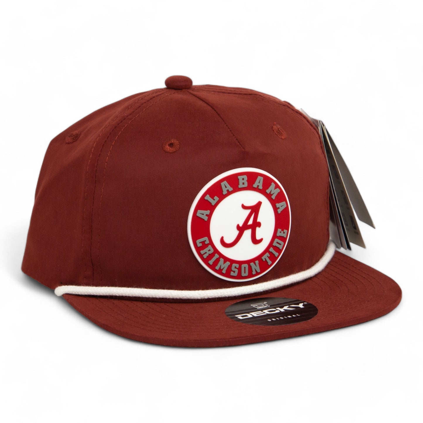 Alabama Crimson Tide 3D Classic Rope Hat- Maroon/ White