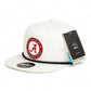 Alabama Crimson Tide 3D Perforated Rope Hat- White/ Black