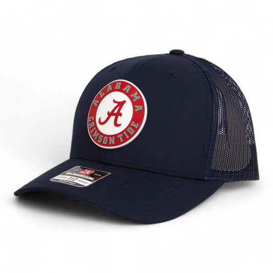 Alabama Crimson Tide 3D Snapback Trucker Hat- Navy