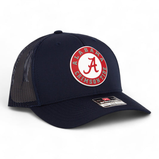 Alabama Crimson Tide 3D Snapback Trucker Hat- Navy