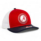 Alabama Crimson Tide 3D Snapback Trucker Hat- Red/ White/ Navy